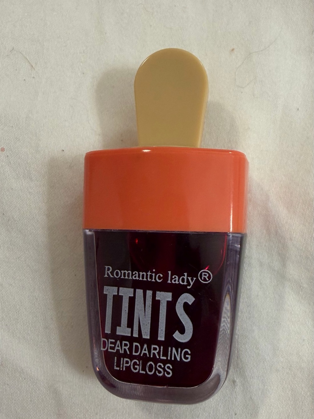 Romantic Lady Dear Darling Popsicle Lip Tint Gloss Berry Red